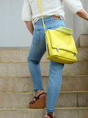 Heleny_Leder_Unikat_Schultertasche_Handegefertigkt_Gelb