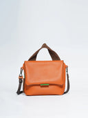 Heleny_kleine_Leder-Schultertasche_Mira_Orange_Vorderansicht